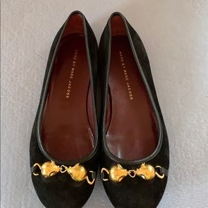 Marc Jacobs suede ballet flats